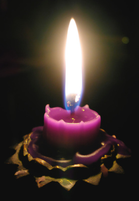 Purple Candle